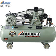 LUODI Melhor preço 10 hp 500L acionado por correia compressor de ar de alta pressão elétrico industrial com roda